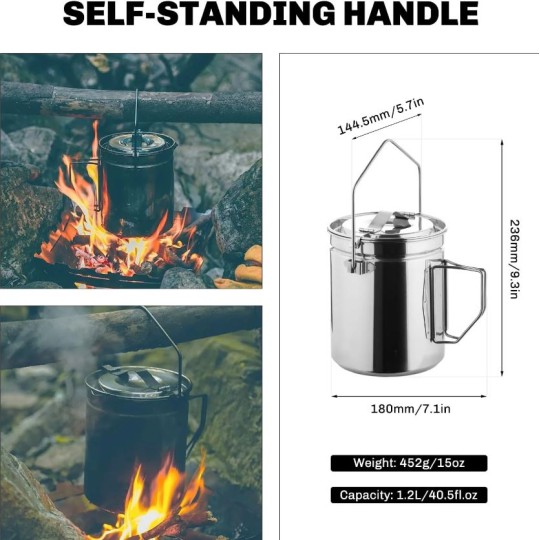 Katls Fire-Maple Antarcti 1.2L Stainles, N, 1 L Katls Fire-Maple Antarcti 1.2L Stainles, N, 1 L