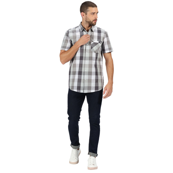 Vīriešu krekls Ramiel Short Sleeved Checked Shirt, F21, M