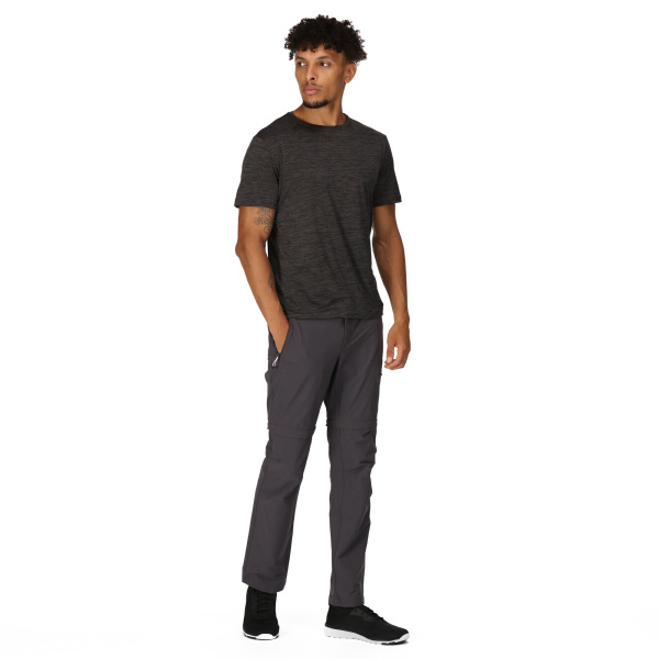 Vīriešu ūdeni atgrūdošas bikses-šorti Highton Zip Off Walking Trousers (Regular), 038, 34in.