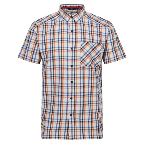 Мужская рубашка Mindano VIII Short Sleeve Shirt, YKN, S Мужская рубашка Mindano VIII Short Sleeve Shirt, YKN, S