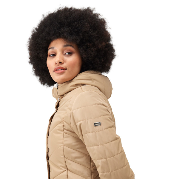 Women`s insulated Panthea Hooded Jacket, LM6, 14 Women`s insulated Panthea Hooded Jacket, LM6, 14