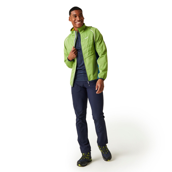 Men`s Steren Hybrid II Softshell Jacket, WAV, XL Men`s Steren Hybrid II Softshell Jacket, WAV, XL