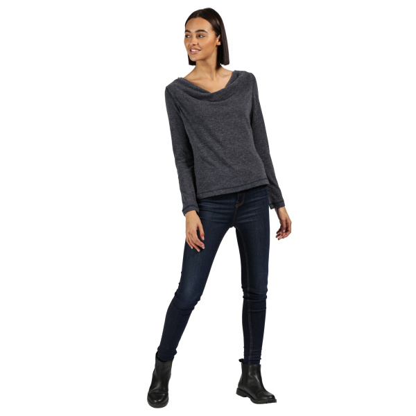Женская рубашка с длинным рукавом Frayda Cowl Neck Top, 4Q6, 10 Женская рубашка с длинным рукавом Frayda Cowl Neck Top, 4Q6, 10