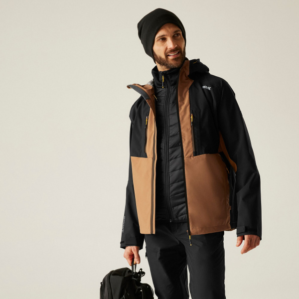 Vīriešu ūdensizturīga siltināta virsjaka Sacramento 3-in-1 Jacket, ZW0, XXXL Vīriešu ūdensizturīga siltināta virsjaka Sacramento 3-in-1 Jacket, ZW0, XXXL