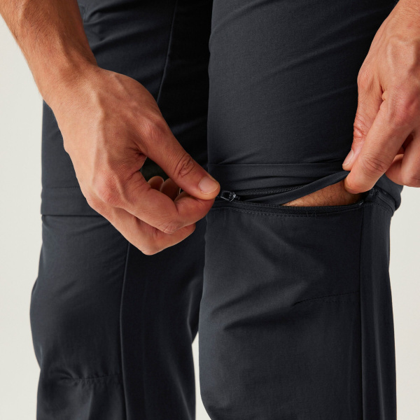 Мужские водоотталкивающие штаны-шорты Highton II Zip Off Walking Trousers, 61I, 34 Мужские водоотталкивающие штаны-шорты Highton II Zip Off Walking Trousers, 61I, 34