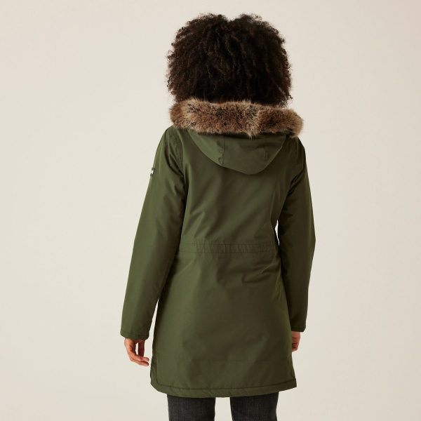Women`s Sabinka II Fur Trim Parka Jacket, 41C, 10 Women`s Sabinka II Fur Trim Parka Jacket, 41C, 10