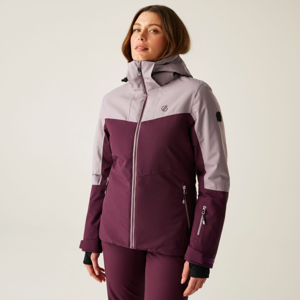 Women`s Dare 2b Iced Waterproof Ski Jacket, 0G3, 10