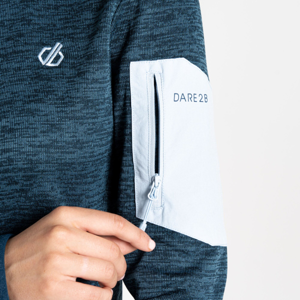 Женская флисовая кофта Dare 2b Torrek Mountain Zip Through Fleece, 7H1, 20 Женская флисовая кофта Dare 2b Torrek Mountain Zip Through Fleece, 7H1, 20