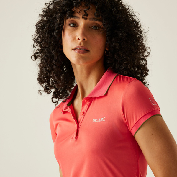 Women`s Remex II Active Polo Shirt, W29, 14 Women`s Remex II Active Polo Shirt, W29, 14