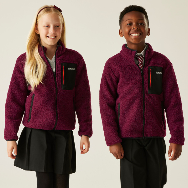 Kid`s Frankie Warm Full Zip Fleece, ZI6, 5-6 Kid`s Frankie Warm Full Zip Fleece, ZI6, 5-6