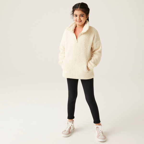 Kid`s Kaliza Half Zip Fleece, 0R2, 14 Kid`s Kaliza Half Zip Fleece, 0R2, 14