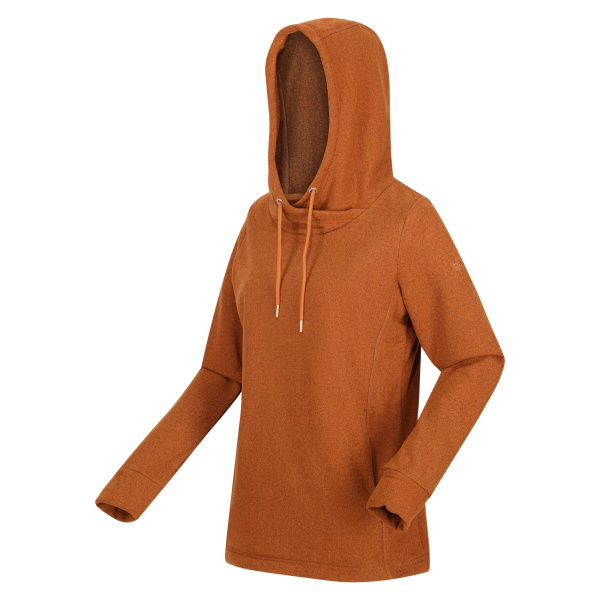Women`s fleece jumper Kizmit II Hooded Marl Fleece, KX1, 8 Women`s fleece jumper Kizmit II Hooded Marl Fleece, KX1, 8